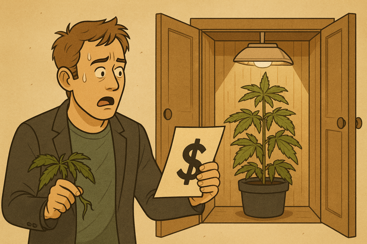 The Home Grow Myth: Why Your Closet Costs More Than Dispensary Weed